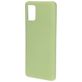 Mobiparts Coque Samsung Galaxy A51 Coque arrière en Silicone - Pistache Green