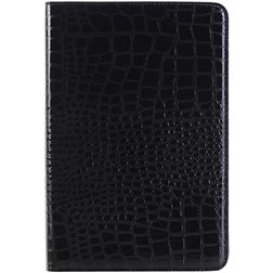 Mobigear Croco Coque iPad Mini 4 (2015) Etui - Noir