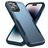 Mobigear Heavy Armor Coque iPhone 14 Pro Coque arrière Rigide Anti-Chocs - Bleu