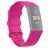 Mobigear Cross Bracelet Silicone Fitbit Charge 4 Fermeture boucle ardillon - Magenta