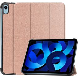Mobigear Tri-Fold Coque iPad 10 (2022) Etui - Rose doré
