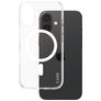 CARE by PanzerGlass Urban Combat iPhone 16 MagSafe Plastique rigide Coque arrière - Transparent / Blanc