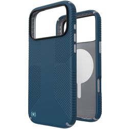 Speck Presidio2 Grip Coque iPhone 17 Pro Max MagSafe Coque arrière Rigide Anti-Chocs - Deep Sea Blue