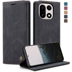 CaseMe 013 Housse OnePlus 15 Etui Porte-Monnaie - Noir