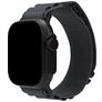 Mobilize Alpine Bracelet Nylon Apple Watch Fermeture boucle ardillon - 49/46/45/44 mm - Dark Grey