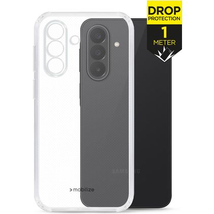 Mobilize Naked Protection Coque Transparente Samsung Galaxy A27 Coque arrière Rigide Anti-Chocs - Transparent