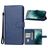 Mobigear Wallet Housse HTC U23 Pro Etui Porte-Monnaie - Bleu