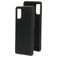 Mobiparts Coque Samsung Galaxy A41 Coque arrière en Silicone - Noir