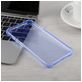 Mobigear Cushion Coque iPhone XR Coque arrière en TPU Souple Anti-Chocs - Transparent / Bleu