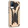 Mobigear Armor Stand Vivo V21 Plastique rigide Coque arrière Antichoc avec béquille - Or