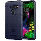 Mobigear Rugged Shield Coque LG G8 ThinQ Coque arrière en TPU Souple Anti-Chocs - Bleu