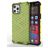 Mobigear Honeycomb Coque iPhone 13 Pro Coque arrière Rigide Anti-Chocs - Vert