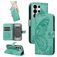 Mobigear Butterfly Housse Samsung Galaxy S26 Ultra Etui Porte-Monnaie - Vert