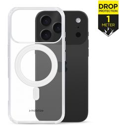 Mobilize Naked Protection Coque Transparente iPhone 17 Pro MagSafe Coque arrière Rigide Anti-Chocs - Transparent