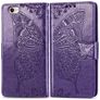 Mobigear Butterfly Housse iPhone 16e Etui Porte-Monnaie - Violet