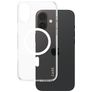 CARE by PanzerGlass Flagship Coque iPhone 16 Plus MagSafe Coque arrière Rigide - Transparent / Blanc
