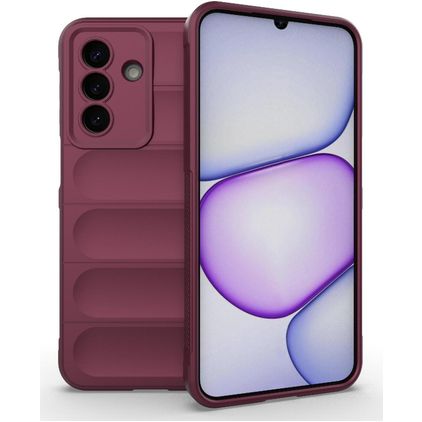 Mobigear Bumpy Coque Samsung Galaxy A27 Coque arrière en TPU Souple - Wine Red