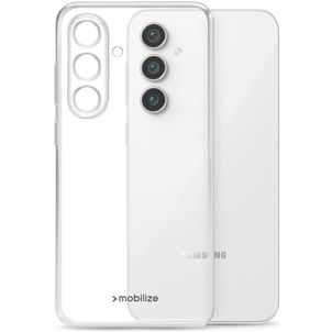 Mobilize Gelly Coque Transparente Samsung Galaxy S23 FE Coque arrière en TPU Souple - Transparent