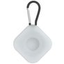 Mobigear Square Key Coque Apple AirTag Porte-clés en Silicone Souple - Transparent