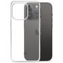 Mobilize Gelly Coque Transparente iPhone 14 Pro Coque arrière en TPU Souple - Transparent