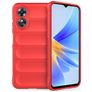 Mobigear Bumpy Coque OPPO A17 Coque arrière en TPU Souple - Rouge