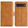 Mobigear Slim Magnet Google Pixel 8a Étui Portefeuille - Cognac