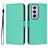 Mobigear Urban Wallet Housse OPPO Reno 12 Pro Etui Porte-Monnaie - Vert