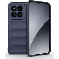 Mobigear Bumpy Xiaomi 15 TPU souple Coque arrière - Bleu foncé