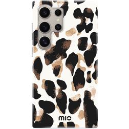 MIO Samsung Galaxy S24 Ultra MagSafe Plastique rigide Coque arrière - Leopard