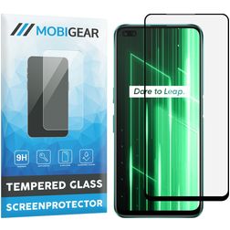Mobigear Premium Realme X50 Verre trempé Protection d'écran - Compatible Coque - Noir