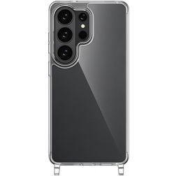 Mobigear Mix & Match Transparent Samsung Galaxy S26 Ultra TPU souple Coque avec cordon - Transparent