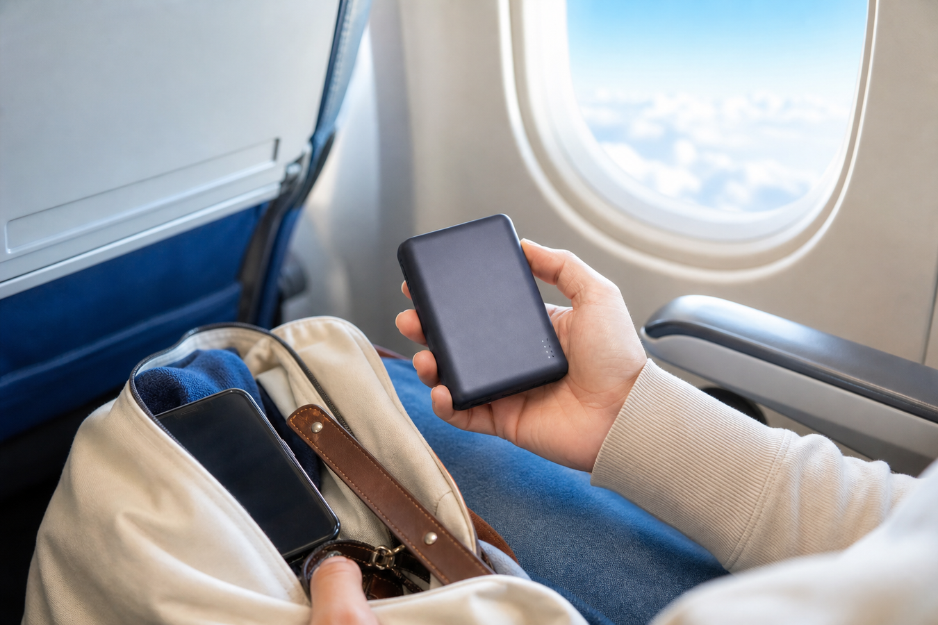 Peut-on emporter une batterie externe en avion ?