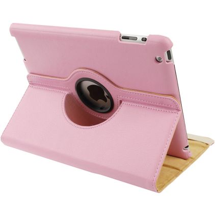 Mobigear DuoStand Coque iPad 3 (2012) Etui Rotatif - Rose