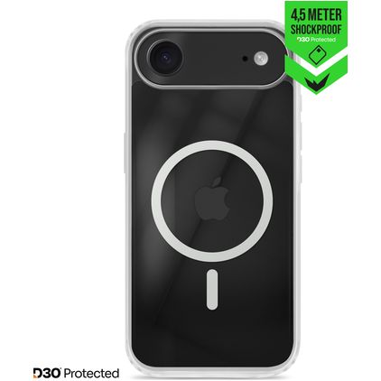Striker X-Core Xtreme Impact Transparent iPhone Air MagSafe Plastique rigide Coque arrière Antichoc - Transparent