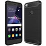 Mobigear Brushed Slim Coque Huawei P8 Lite (2017) Coque arrière en TPU Souple - Noir