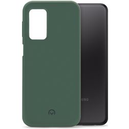 Mobilize Rubber Gelly Coque Samsung Galaxy A23 Coque arrière en TPU Souple - Matt Green