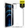 ITSkins SpectrumClear Coque Transparente iPhone 12 Pro Coque arrière en TPU Souple Anti-Chocs - Transparent