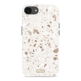 MIO Coque iPhone 16e MagSafe Coque arrière Rigide - Soft Terrazzo