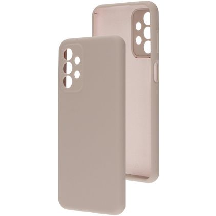 Mobiparts Coque Samsung Galaxy A23 Coque arrière en Silicone - Soft Salmon