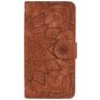 Mobigear Mandala Housse iPhone 11 Pro Max Etui Porte-Monnaie - Marron