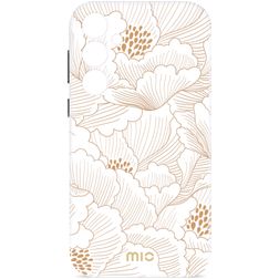 MIO Coque Samsung Galaxy A36 MagSafe Coque arrière Rigide - White Roses