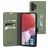 Mobiparts Classic Wallet Housse Samsung Galaxy A13 4G Etui Porte-Monnaie - Stone Green