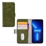 Mobilize Elite Gelly Housse iPhone 13 Pro Etui Porte-Monnaie - Vert