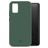 Mobilize Rubber Gelly Coque Samsung Galaxy A02s Coque arrière en TPU Souple - Matt Green