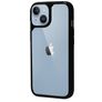 Mobiparts Rugged Coque iPhone 14 Coque arrière Rigide Anti-Chocs - Noir