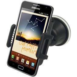 Mobigear Support Voiture Ventouse Pince Universel - Noir
