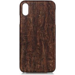 Mobigear Nature Coque iPhone XS Max Coque arrière en TPU Souple - Ebony