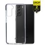 Mobilize Shatterproof Coque Samsung Galaxy S21 Plus Coque arrière Rigide Anti-Chocs - Transparent / Noir