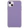 Mobigear Rubber Touch Coque iPhone 15 Coque arrière en Silicone - Violet
