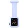 Mobigear Clip Case Bracelet pour infirmière Apple Watch Épingle - 46/45/44 mm - Lilas